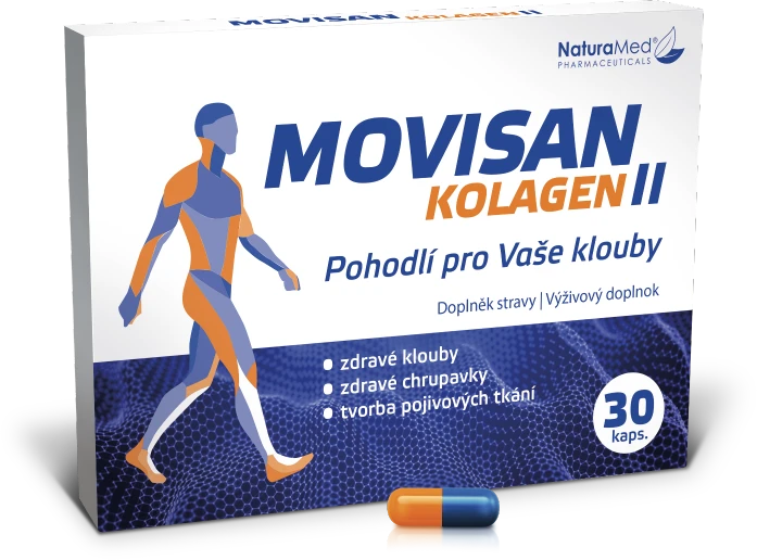 Balení Movisan Kolagen II 60kapslí